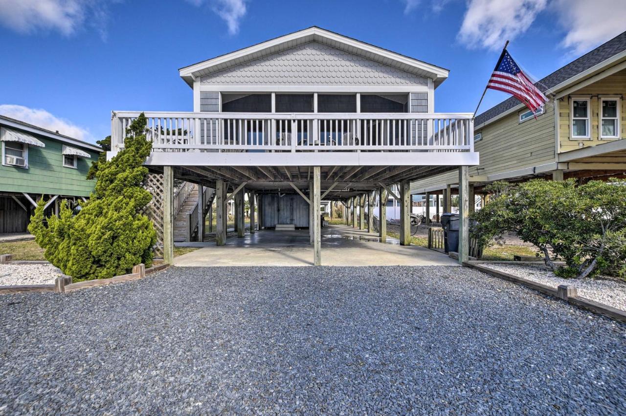 Holden Beach Family Abode - Steps To Ocean! Экстерьер фото
